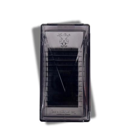 Le Chat Individual Lashes – D Curl | 0.07 | Mix 8–15 mm (Black)