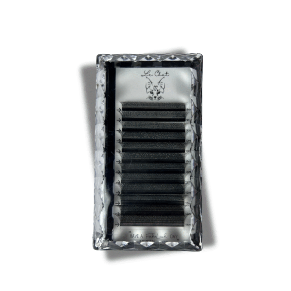 Le Chat Silk Individual – D Curl | 0.15 | Mix (Black) - Image 6