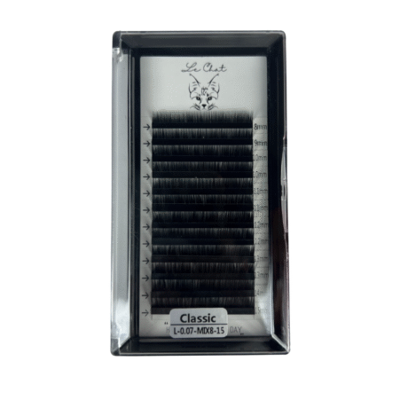 Le Chat Classic – L Curl | 0.07 | Mix 8–15 mm (Black)