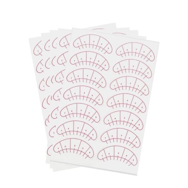 Lash Mapping Stickers